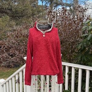 Woolrich Red Crew Neck Sweater